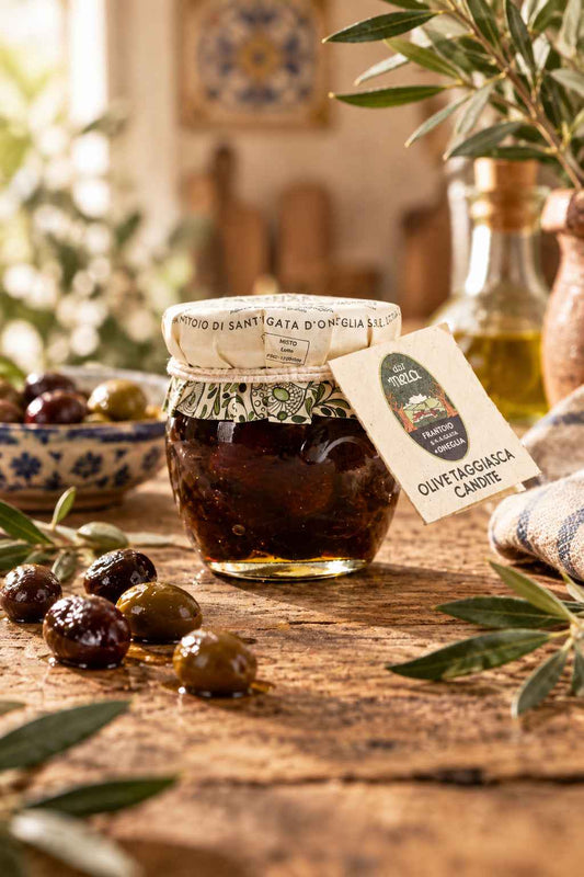 Olive Taggiasca Candite 100 Grammi