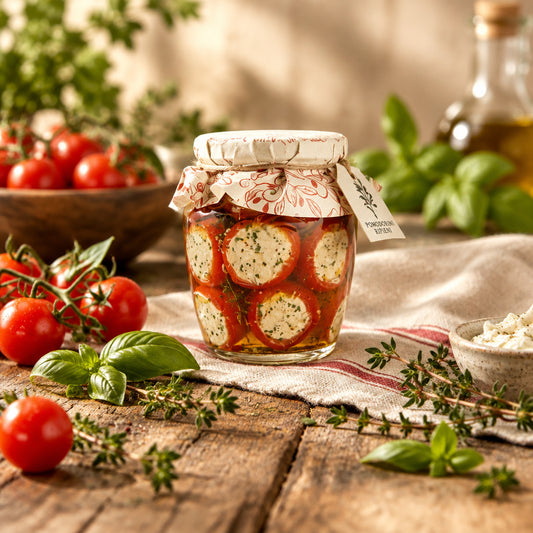 Peperoncini farciti con tonno e acciughe 280 Grammi