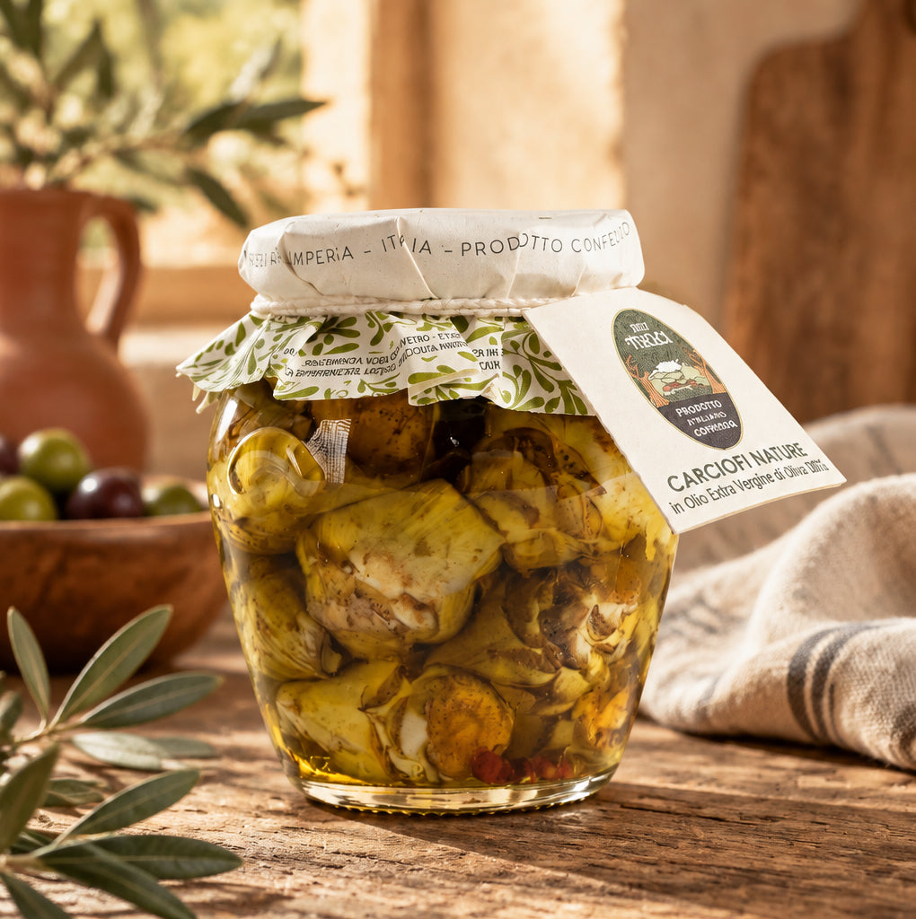 Carciofi "Nature" in Olio EVO 290 Grammi