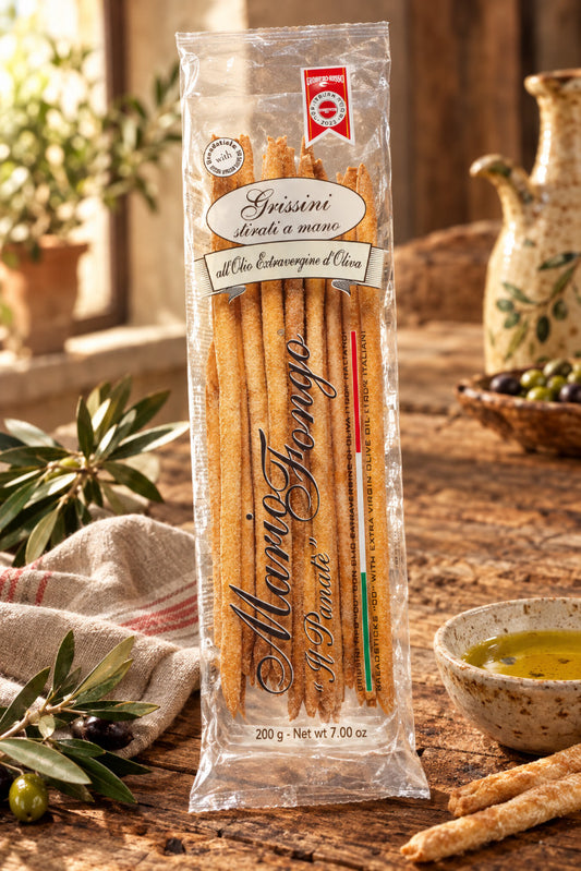 Grissini Stirati a Mano Classici 200 Grammi