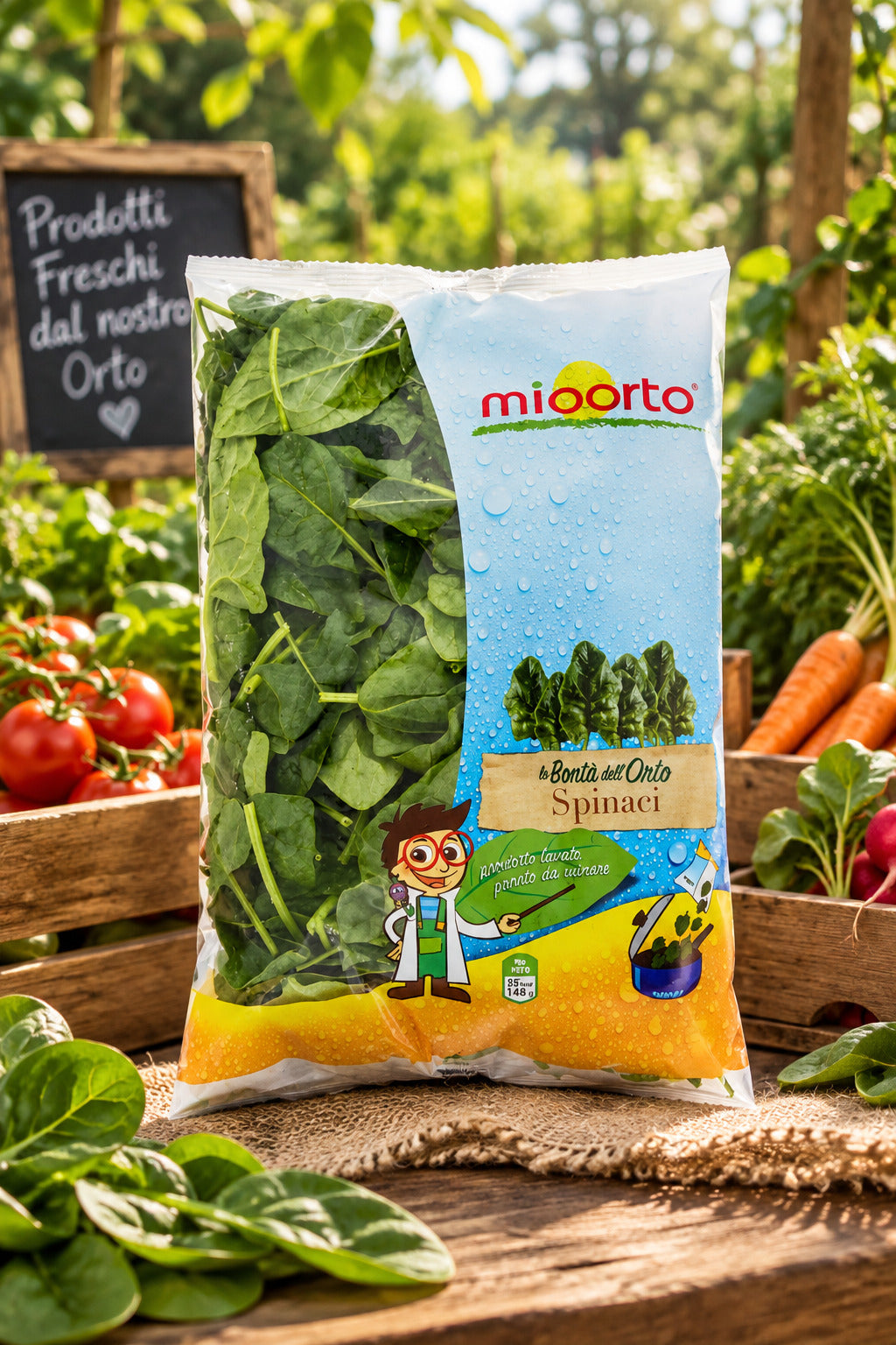 Spinaci Mioorto 400 Grammi