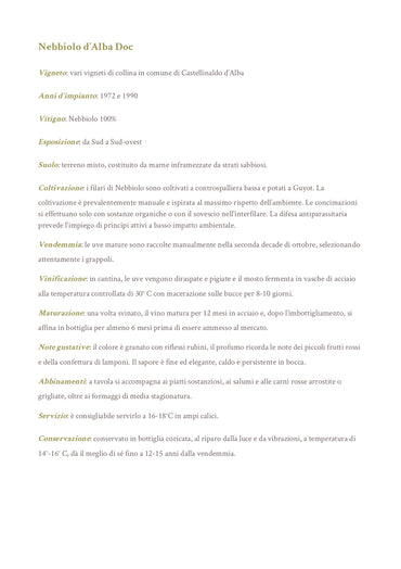 Nebbiolo d'Alba Doc - Az. Agricola Cravanzola
