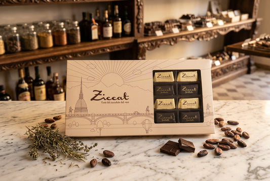 Scatola Giandujotti Gianduja e Fondenti 20 Pezzi