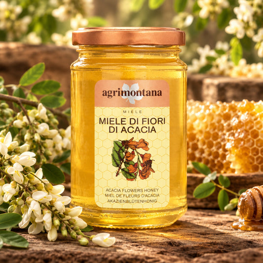 Miele di Fiori delle Alpi 400 Grammi