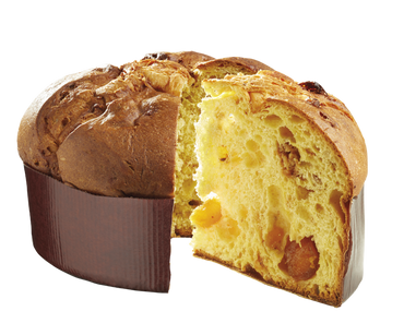 Panettone Pesche e Amaretti 500 Grammi