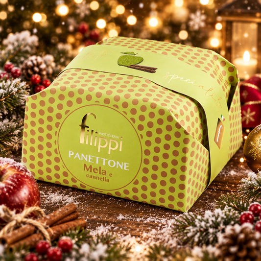 Panettone Mela e Cannella 500 Grammi