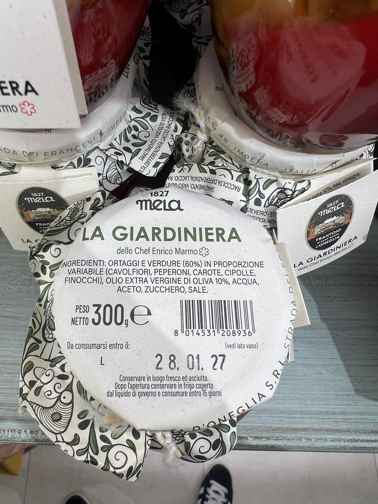 Giardiniera di Enrico Marmo 300 Grammi