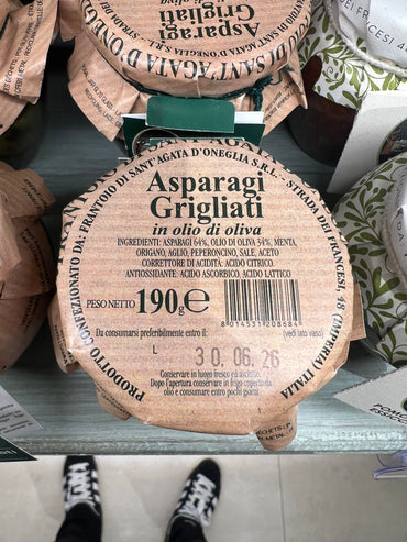 Asparagi Grigliati 190 Grammi - Frantoio