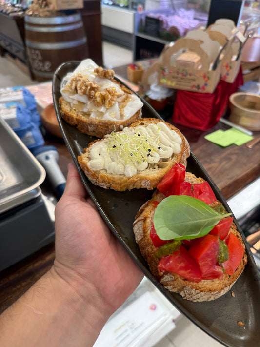 Tris di Bruschette