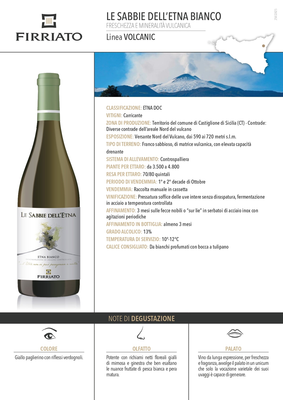 Etna Bianco Doc - Firriato