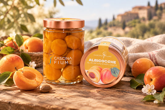 Albicocche al Moscato d'Asti DOCG 580 Grammi