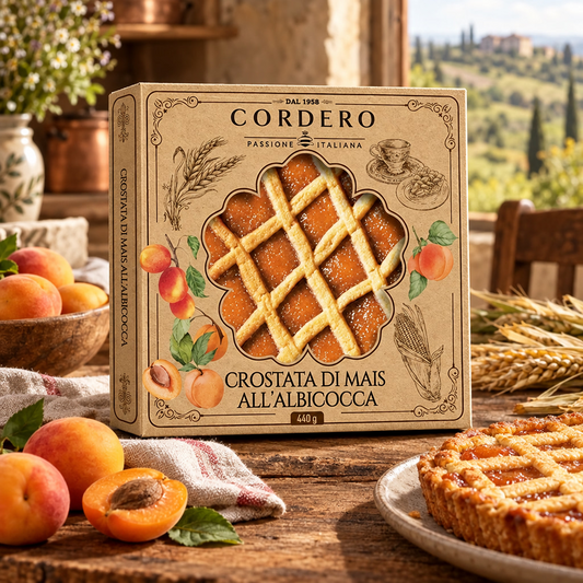 Crostata di Mais di Albicocche 440 Grammi