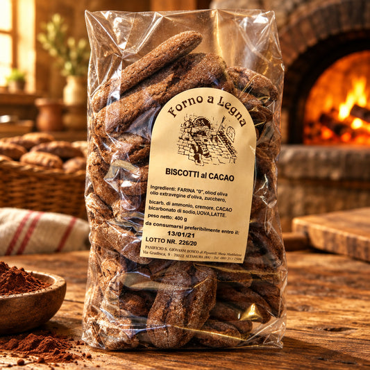 Biscotti Cacao di Altamura 400 Grammi