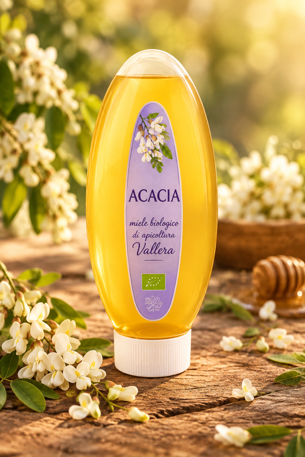 Spremitore Miele di Acacia Bio 385 Grammi
