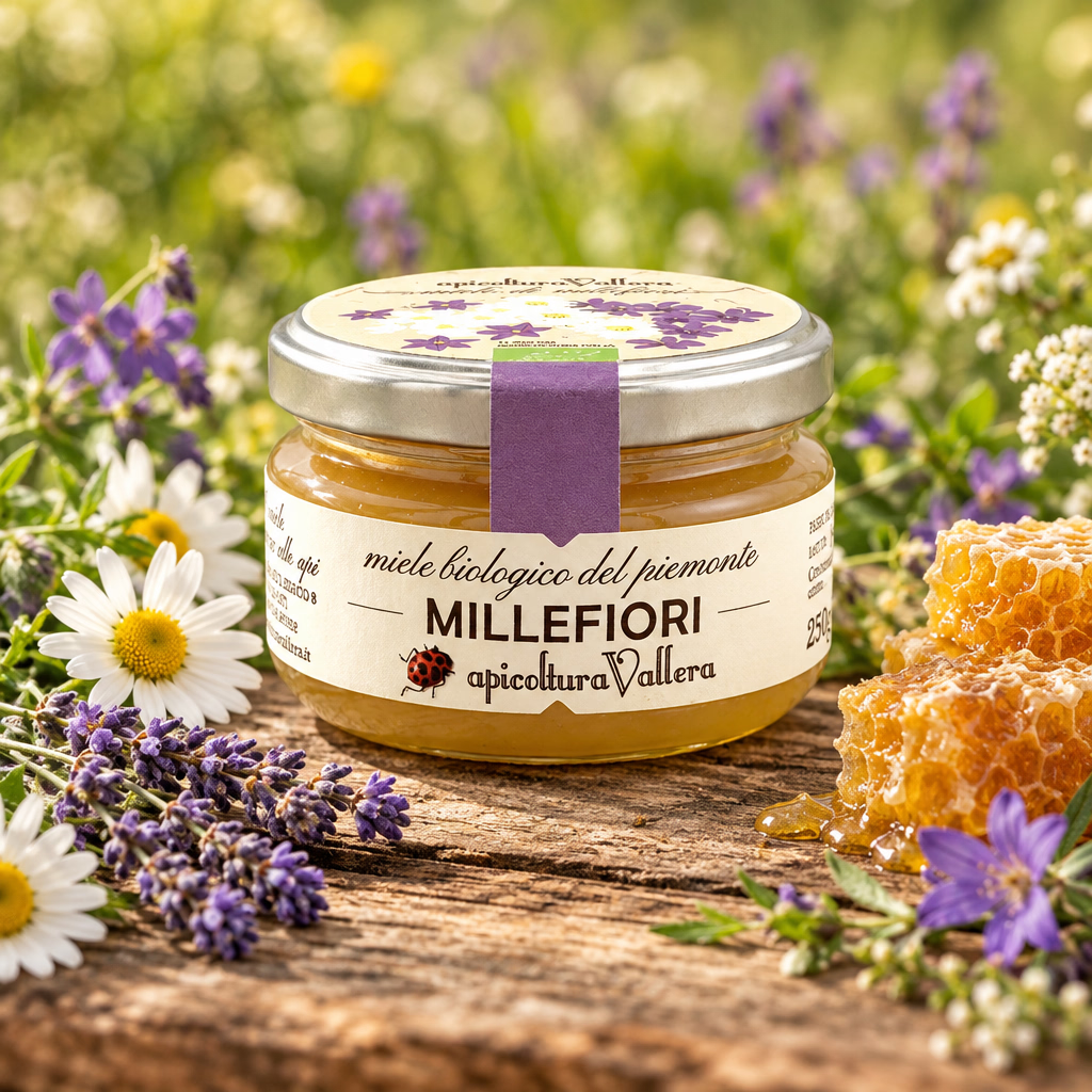 Miele Millefiori Biologico