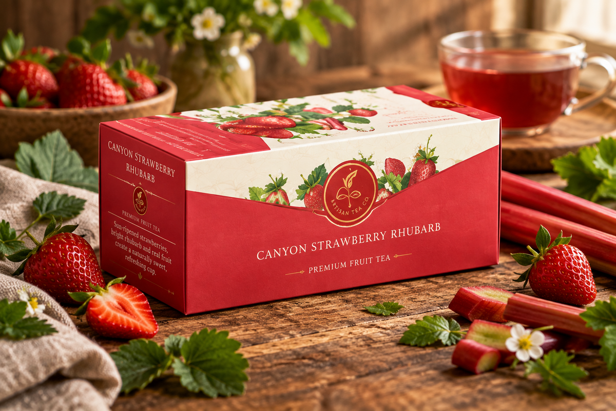Garden Strawberry Rhubarb 25 Bustine