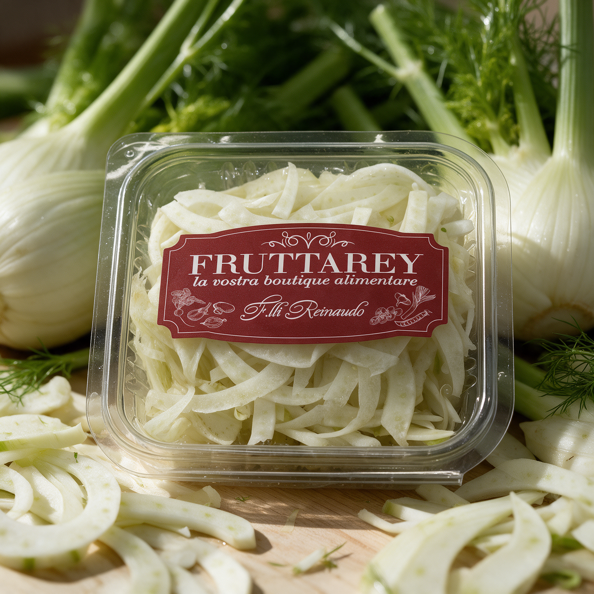 Finocchi puliti e tagliati - vaschetta piccola