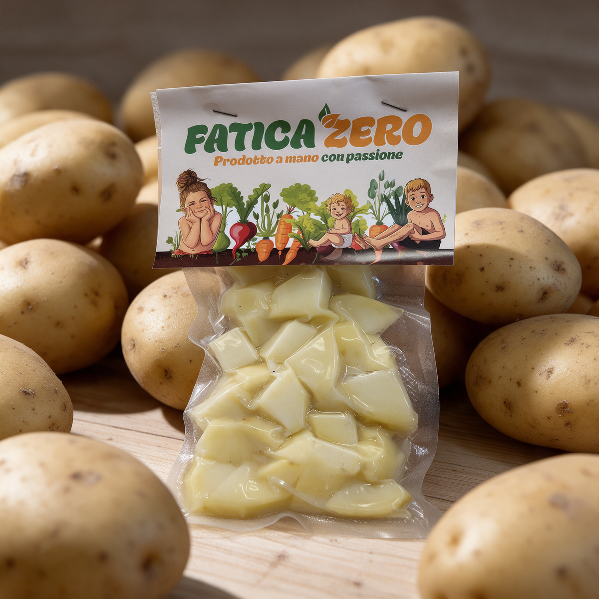 Patate cotte a bassa temperatura