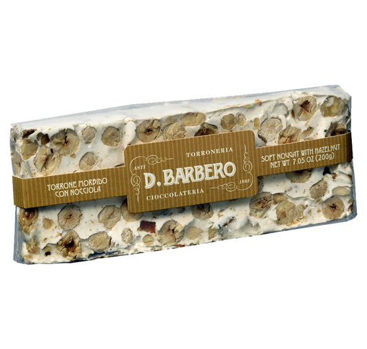 Torrone Morbido Nocciola Piemonte I.G.P. 200 Grammi