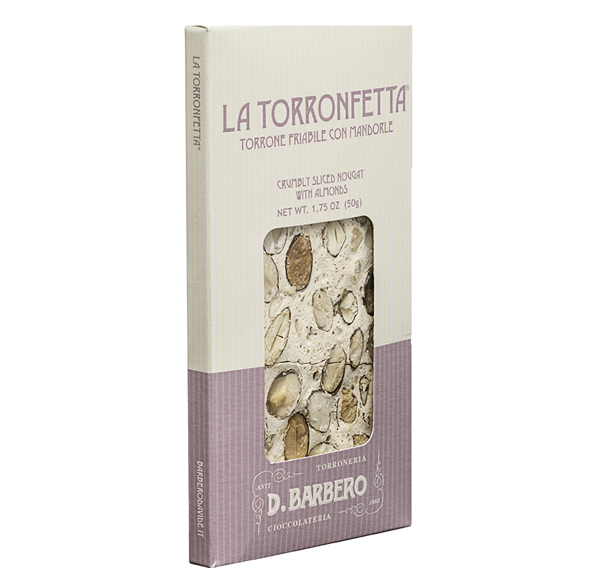 Torronfetta con Mandorle 50 Grammi