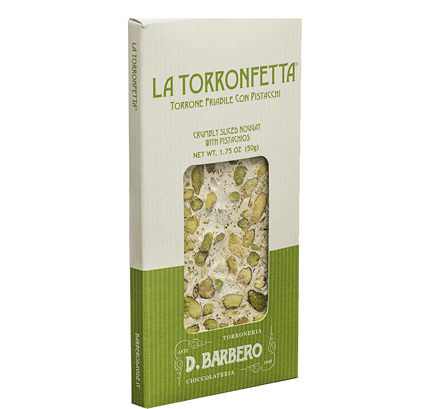 Torronfetta con Pistacchi 50 Grammi