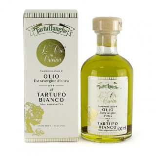 Condimento a base di Olio Evo e Fettine di Tartufo Bianco 100ml