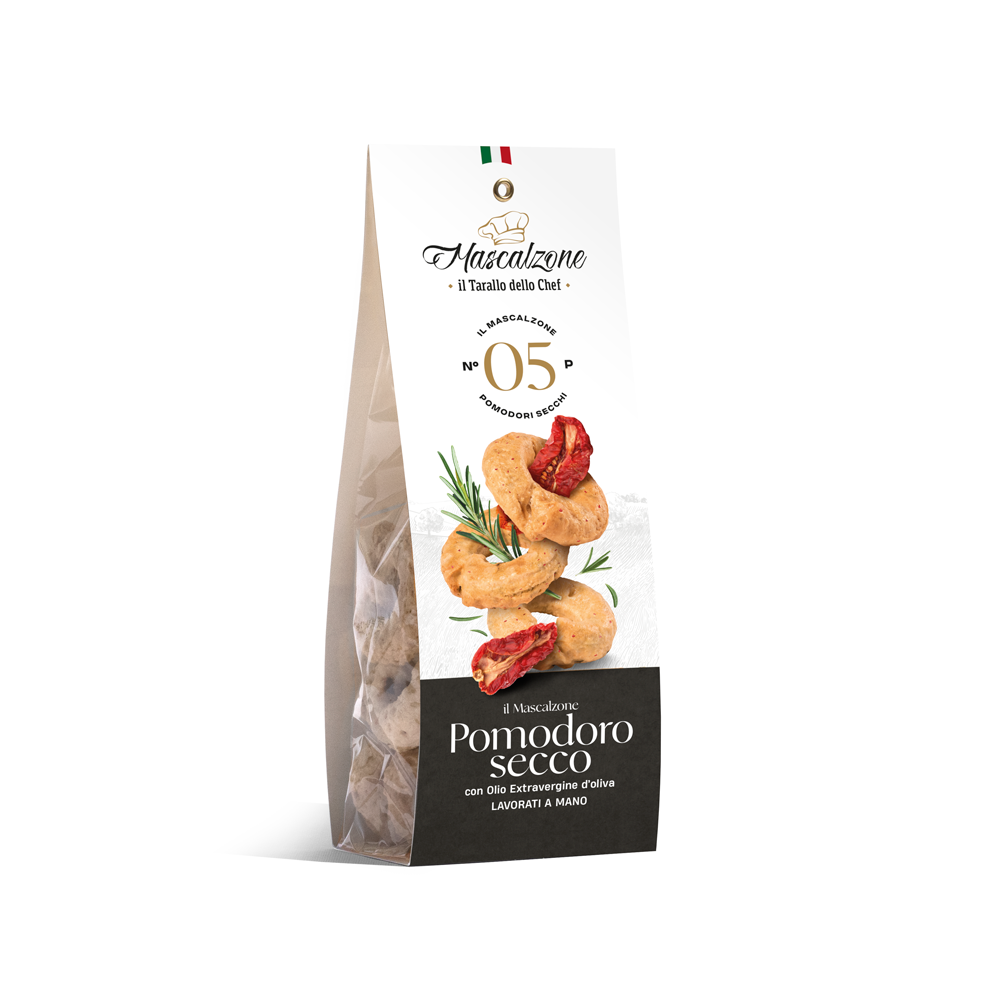 Tarallo Pomodoro Secco Mascalzone 200 Grammi