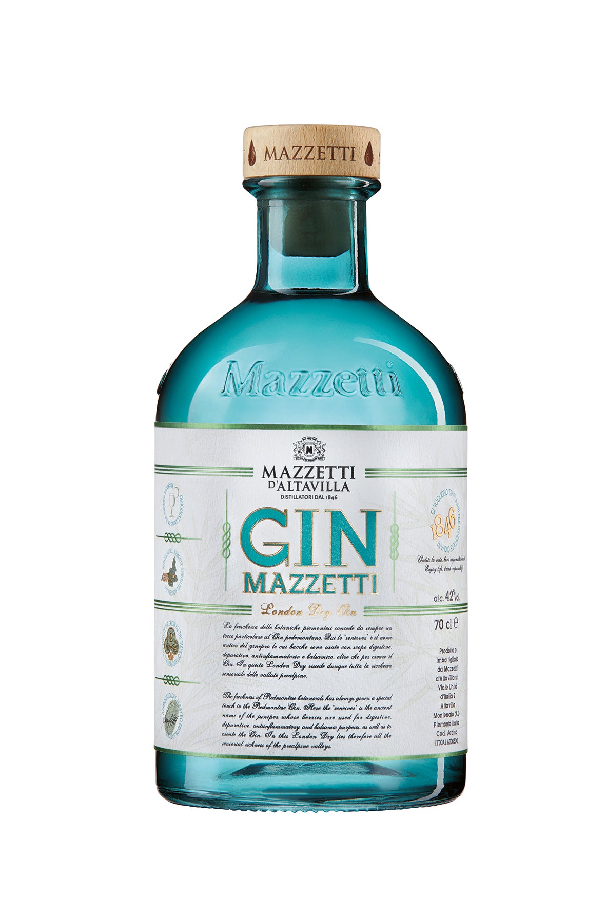 Gin Mazzetti 70 Cl