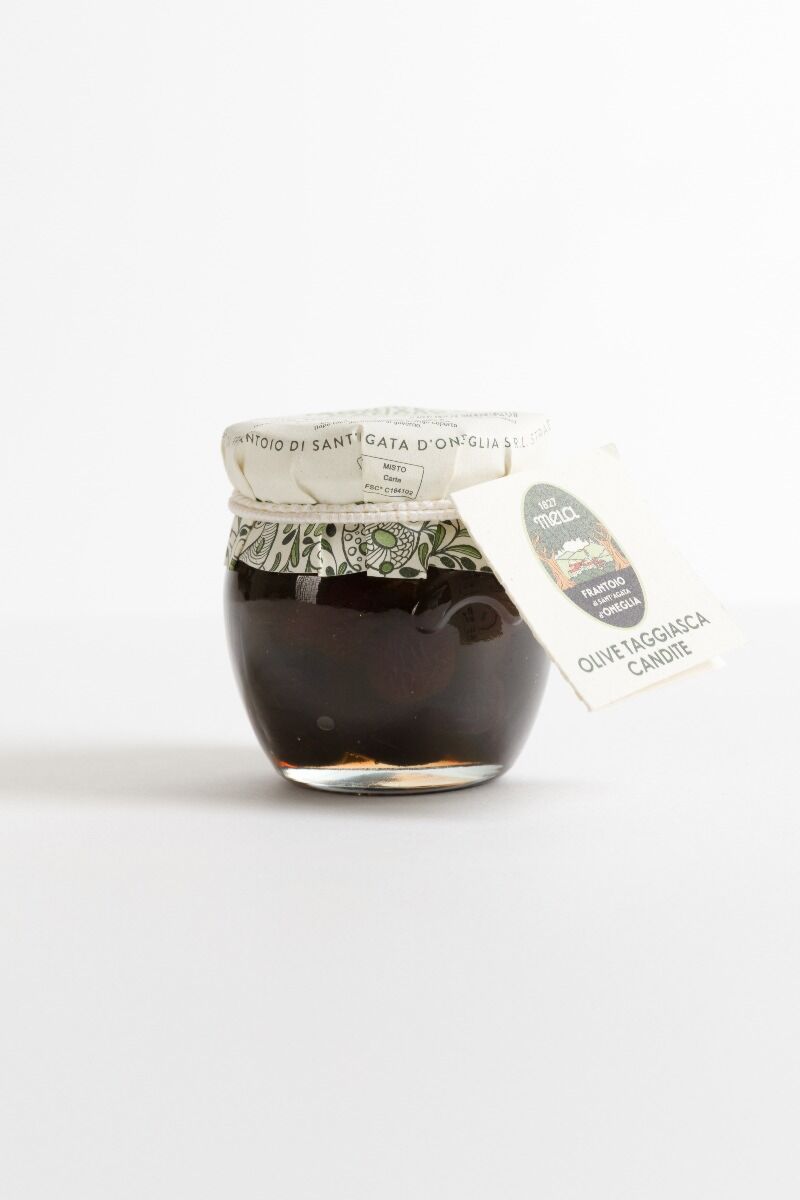 Olive Taggiasca Candite 100 Grammi