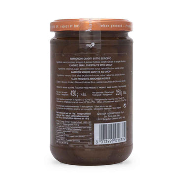 Marroncini canditi sotto sciroppo 420 Grammi
