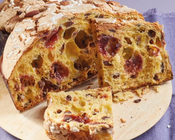 Colomba Lamponi e Cioccolato Fondente 750 Grammi