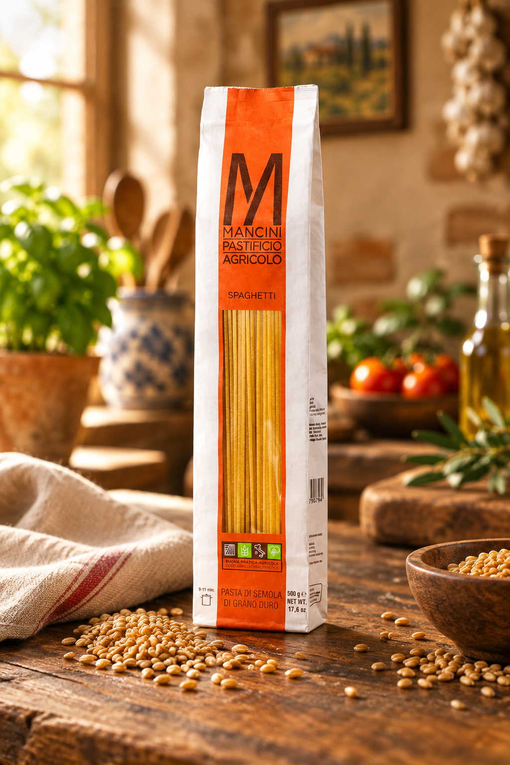 Pasta Mancini Spaghetti 500 Grammi