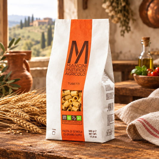 Pasta Mancini Tubetti 500 Grammi