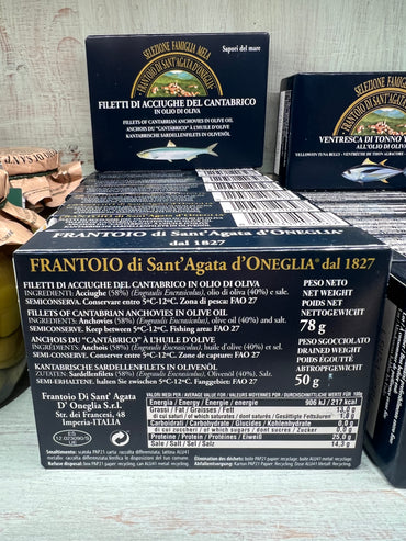 Filetti di Acciughe del Cantabrico in Latta 78 Grammi