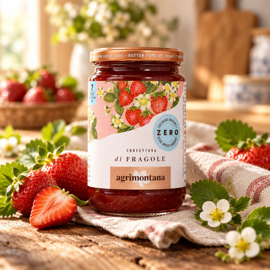 Confettura di Fragole "Zero Zuccheri" 290 Grammi