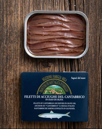 Filetti di Acciughe del Cantabrico in Latta 78 Grammi