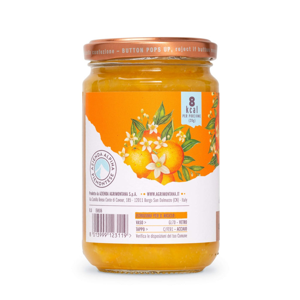 Confettura di Arance  "Zero Zuccheri" 290 Grammi