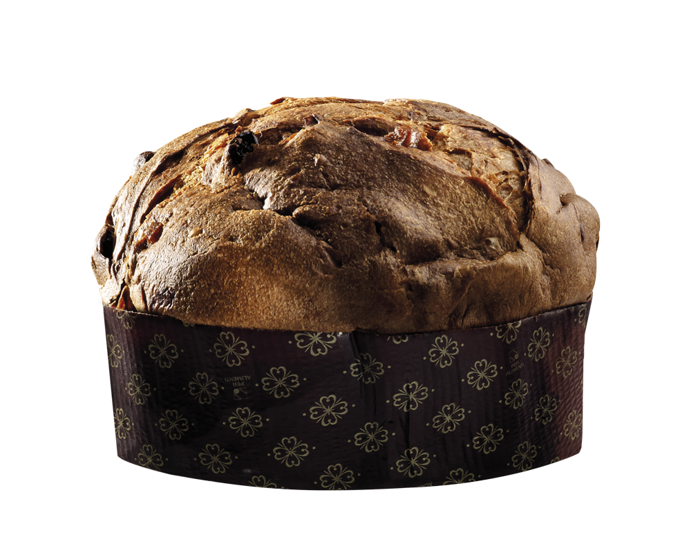 Panettone Pesche e Amaretti 500 Grammi