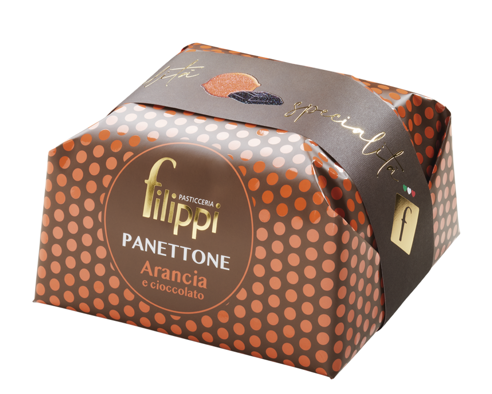 Panettone Arancia e Cioccolato 500 Grammi