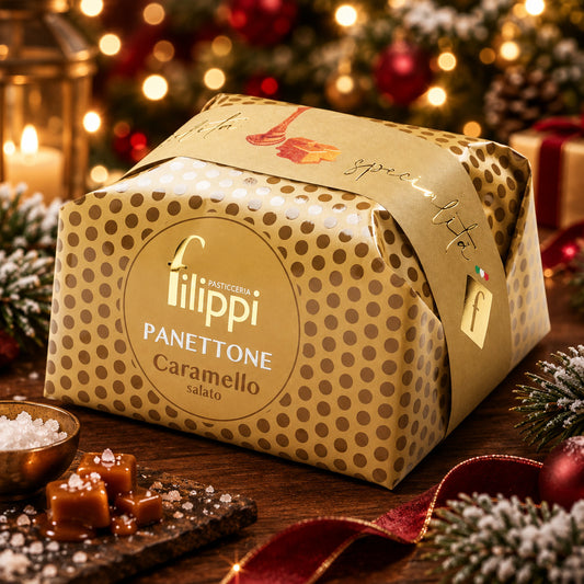 Panettone al Caramello Salato 500 Grammi
