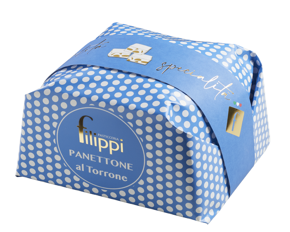 Panettone al Torrone 500 Grammi