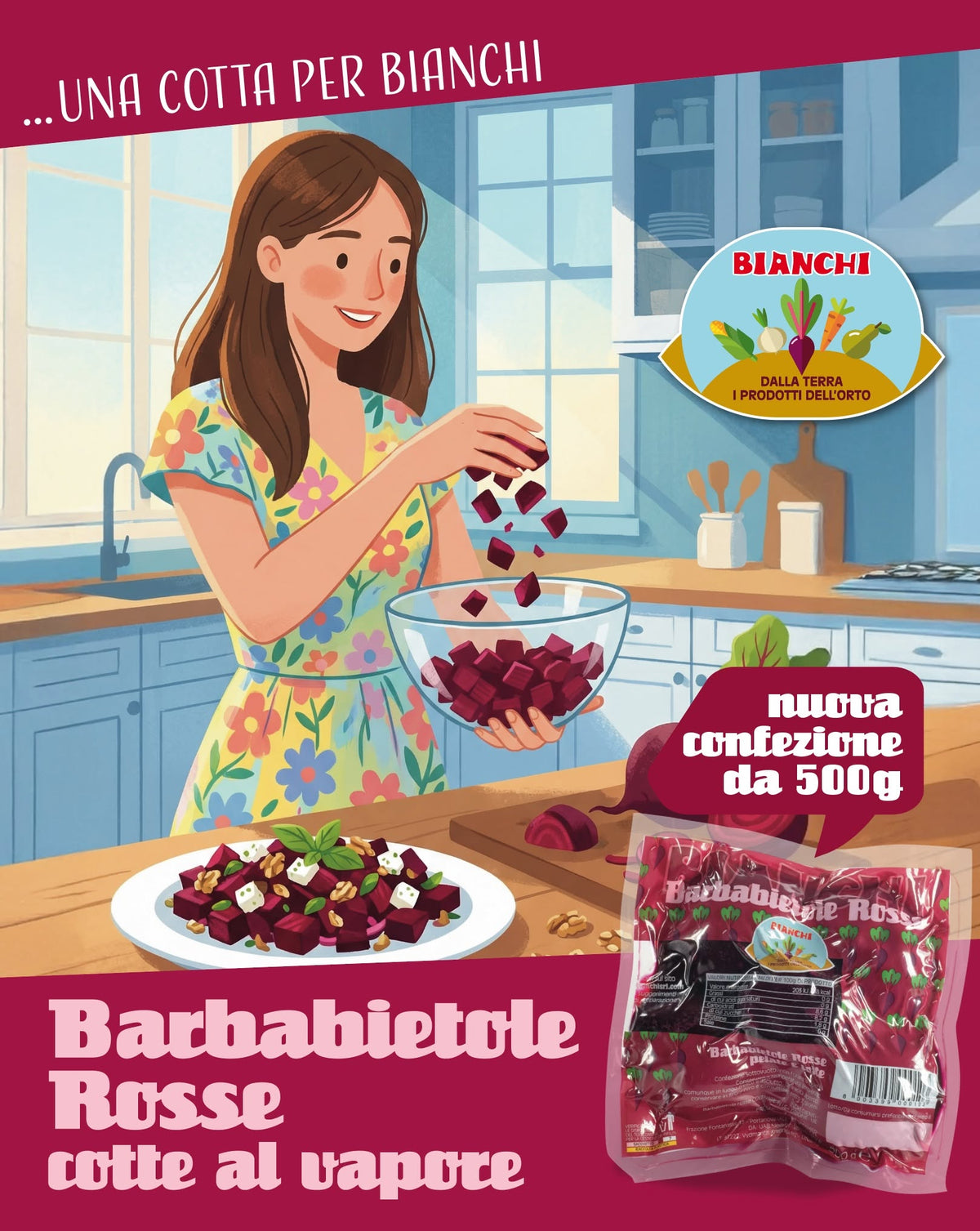 Barbabietole Cotte Sottovuoto 1 Pezzo