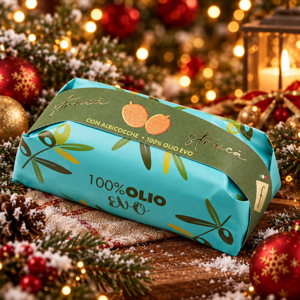 Strucà 100% olio EVO con Albicocca 500 Grammi