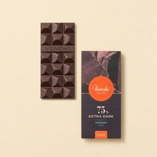Tavoletta Cioccolato Extra Fondente 75% 70 Grammi