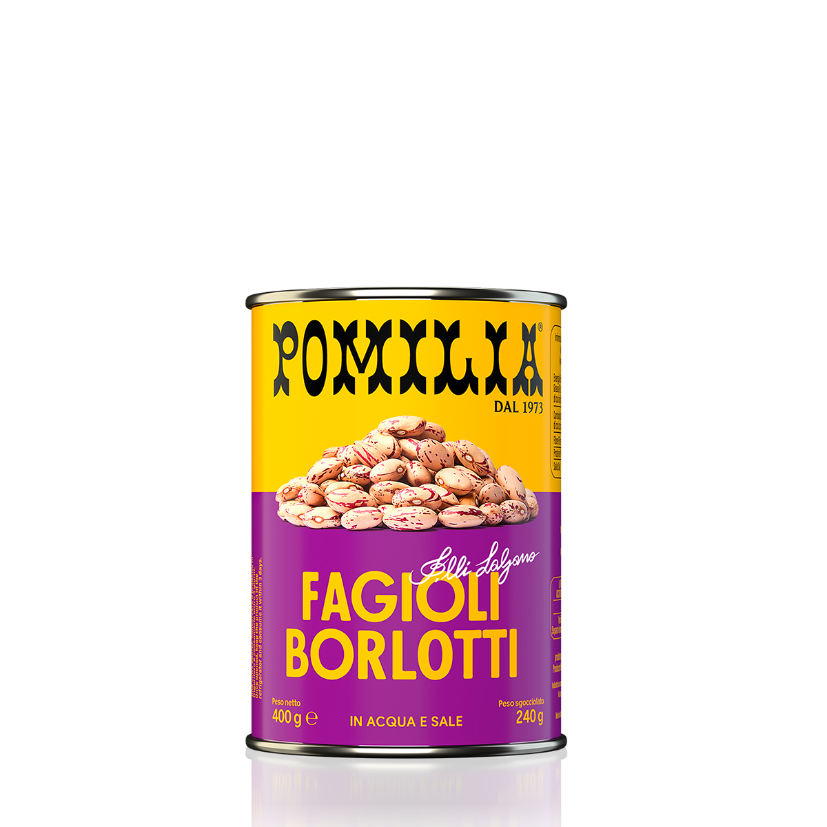 Fagioli Borlotti in scatola 400 Grammi