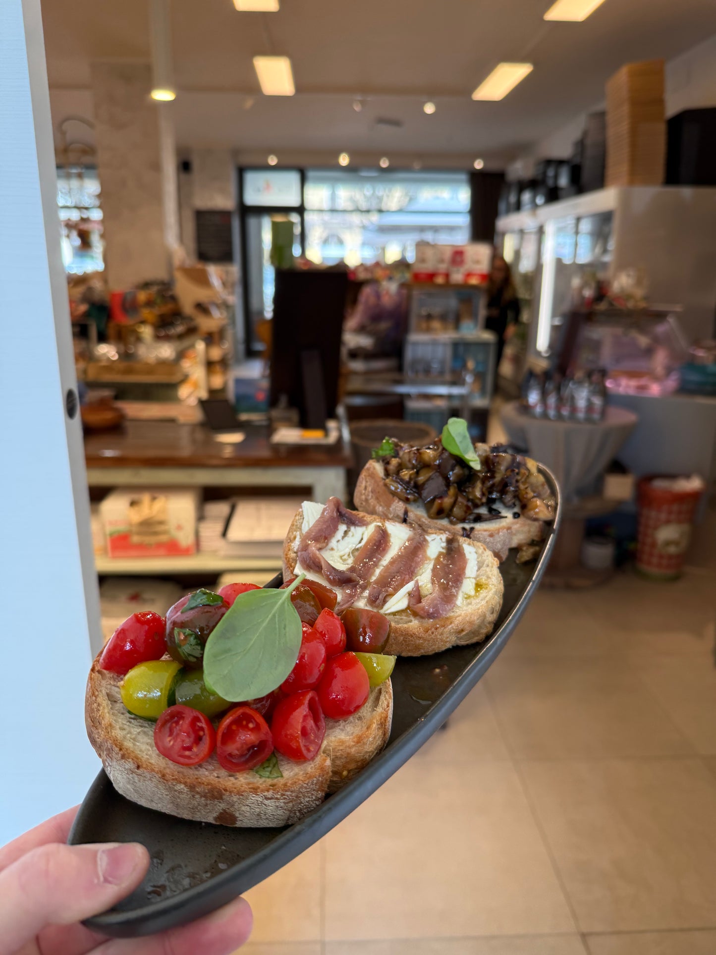Tris di Bruschette