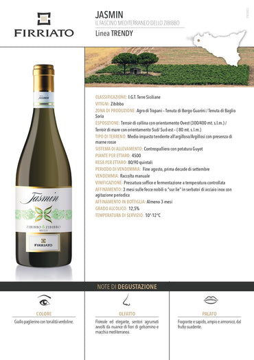 Jasmin Zibibbo IGT Terre Siciliane - Firriato