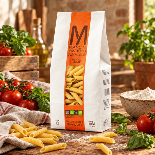 Pasta Mancini Penne Rigate 1 Kg