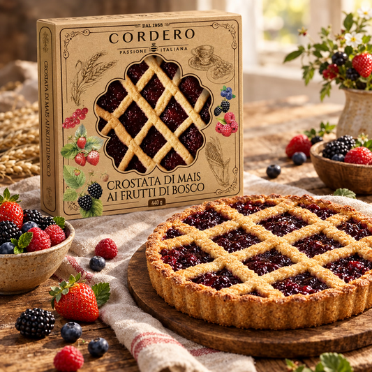 Crostata di Mais ai Frutti di Bosco 440 Grammi