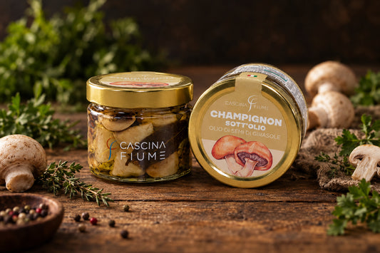 Funghi Champignon sott'olio 260 Grammi